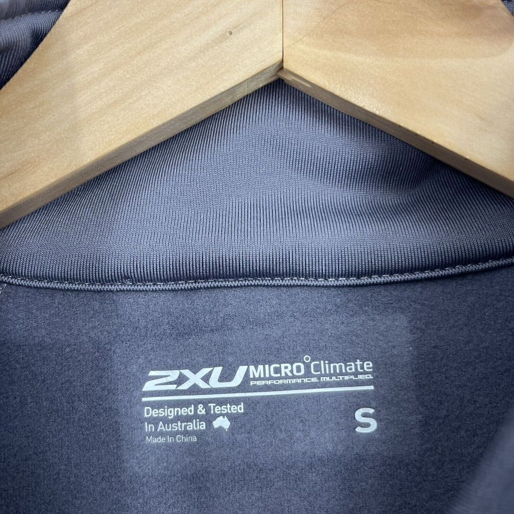 2XU Jacket Size Small Womens Gray Full Zip Micro Climate Compression Run Cycle - Picture 5 of 10
